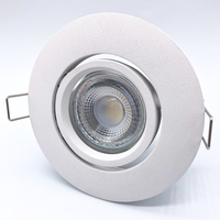 Plafonnier led rond GU10, MR16, 1 pièce, accessoire de cuisine, lumière avec grill