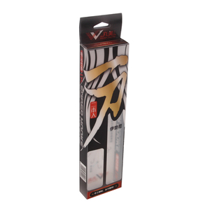 Canne à rideau portable en plastique, longue boîte rectangulaire pliable, pour canne à pêche ou de golf, emballage transparent - Product Image 4
