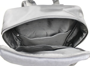 Fashion trendy Durable Polyester <b>lightweight</b> Two shoulder strap Black use business trip Laptop <b>Backpacks</b> for men - Product Image 6