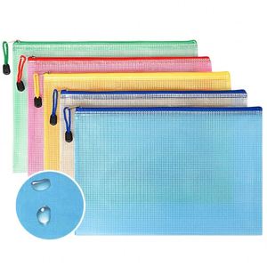 Bolsa de PVC con Cierre de Rejilla para Almacenamiento de Juegos de Mesa, Impermeable, para Útiles Escolares y de Oficina, Organizador Personalizado al por Mayor - Product Image 5