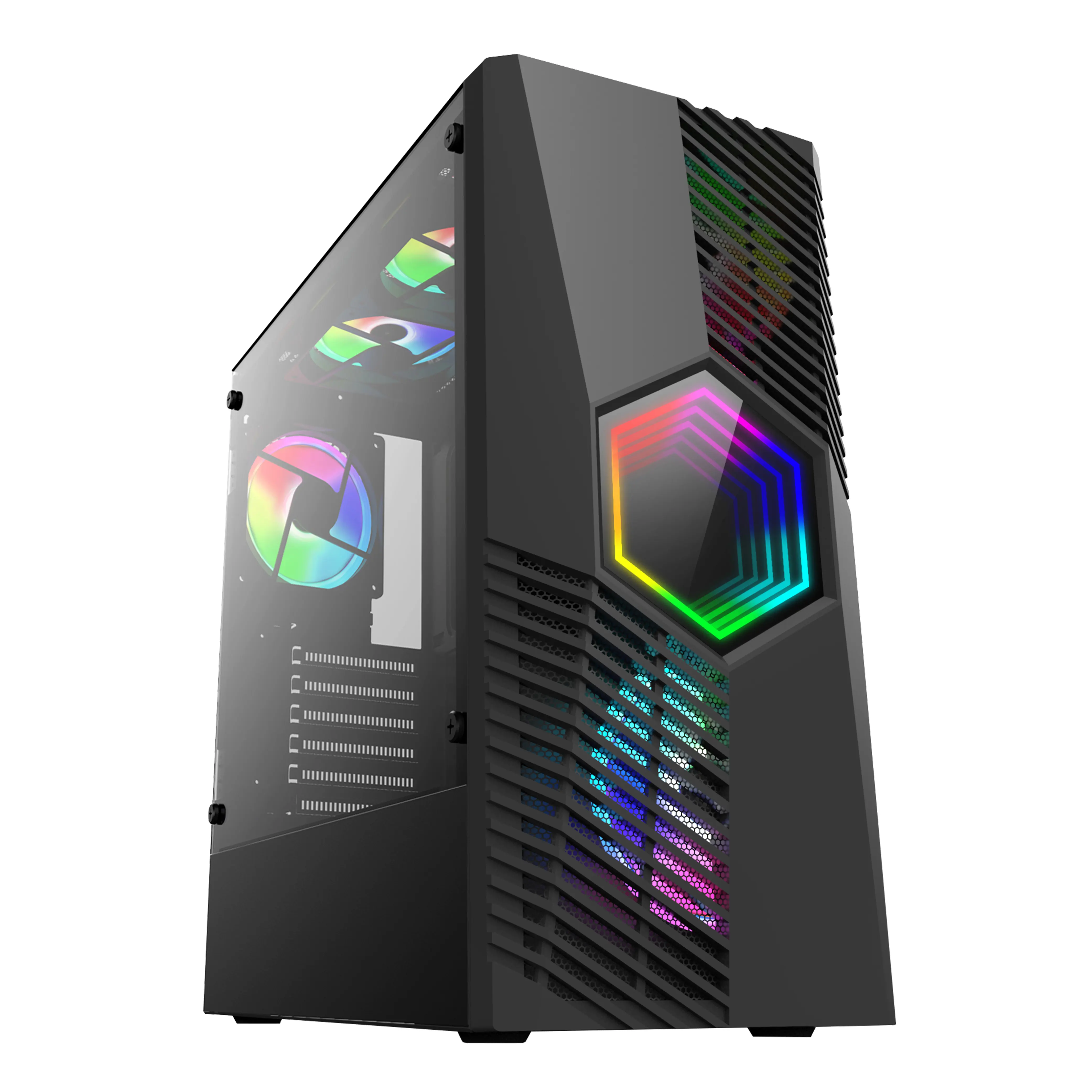 bulk carbon fiber front panel with power supply cooler deluxe RGB manufacturing white gaming for pc case