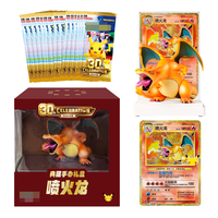 Set de Figuras Coleccionables Funism Pokemoned Edición Especial 30 Aniversario, Caja Sorpresa Charii Zard, Set de Regalo de Lujo