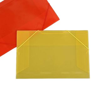 Office Supplies Waterproof Portable Filing Products Custom Clear A4 Transparent Plastic Expanding Decorative <b>File</b> <b>Folders</b> - Product Image 2