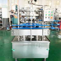 Machine de remplissage et de sertissage de canettes en aluminium pour boissons gazeuses (Cola) ou bière / Ligne de mise en conserve