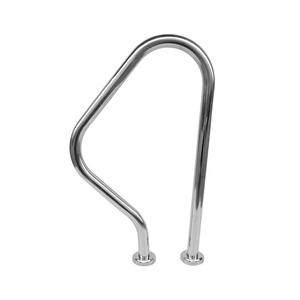 Barres d'appui antidérapantes en acier inoxydable 304 de la série SF/SL/MU, épaisseur 1,0 mm, résistantes à la corrosion, installation facile, pour <span class=keywords><strong>2</strong></span> escaliers de piscine - Product Image 5