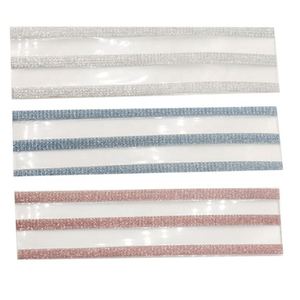 Bande décorative or et argent, couleur personnalisée, ruban en nylon souple et tendance pour chambre à coucher, bande de bordure en PVC - Product Image 2