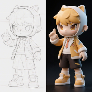 Figurines d'<span class=keywords><strong>action</strong></span> en PVC sur mesure de vente chaude Figurines à collectionner Boîtes aveugles mystères - Product Image 1