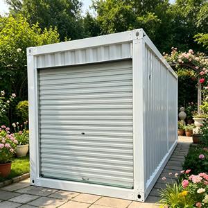 Maison mobile modulaire à assemblage rapide, maison conteneur en acier à panneaux sandwich respirants, bâtiment de bureau extensible, <span class=keywords><strong>garage</strong></span> extérieur - Product Image 3