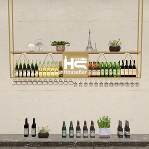 <span class=keywords><strong>Estante</strong></span> <span class=keywords><strong>para</strong></span> Botellas <span class=keywords><strong>de</strong></span> <span class=keywords><strong>Vino</strong></span> <span class=keywords><strong>de</strong></span> Hierro Estilo Industrial, <span class=keywords><strong>Estante</strong></span> <span class=keywords><strong>Colgante</strong></span> <span class=keywords><strong>para</strong></span> <span class=keywords><strong>Copas</strong></span> <span class=keywords><strong>de</strong></span> <span class=keywords><strong>Vino</strong></span> Tinto - Product Image 2