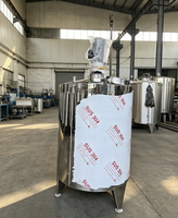 Cuve de mélange industrielle avec agitateur haute capacité pour le mélange de résines dans la production CCL