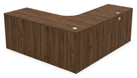 Bureau d'ordinateur moderne en bois 2026, panneau rectangulaire, montage facile et durable