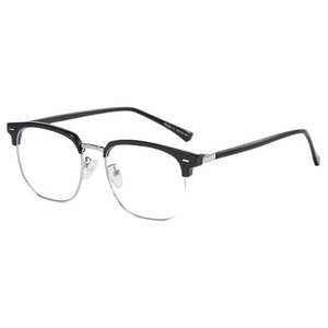 Lunettes photochromiques unisexes demi-cerclées rectangulaires, verres PC anti-lumière bleue 822 Taizhou - Product Image 2