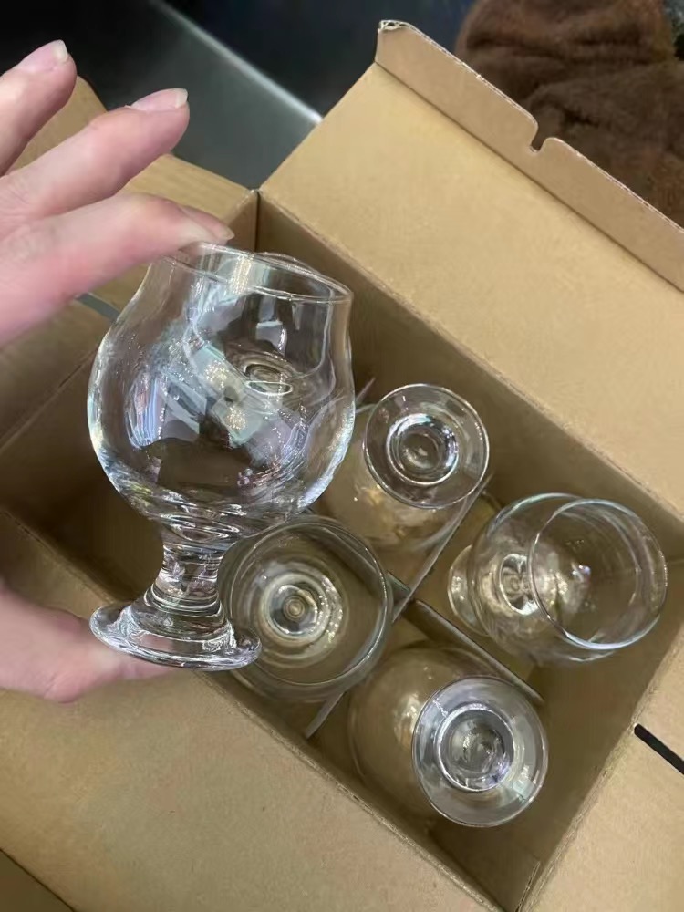 Wholesale 148ML Beer Glass Cup Custom Beer Tumbler Glass