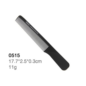 Juego de Peines Profesionales de Fibra de Carbono para Peinado, Herramientas de Estilismo de Salón, Diseño Clásico, Tamaño Grande, Color Negro - Product Image 5