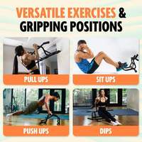Barre de traction murale multifonctionnelle pour exercices de musculation, barre horizontale pour cadre de porte, barre de traction/de musculation
