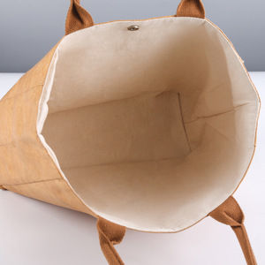 Sac en papier Tyvek lavable et imperméable <span class=keywords><strong>à</strong></span> l'eau publicité sacs <span class=keywords><strong>à</strong></span> provisions écologiques sacs <span class=keywords><strong>à</strong></span> vêtements <span class=keywords><strong>à</strong></span> poignée de transport avec impression personnalisée - Product Image 2