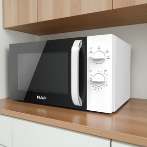 RAF Microwave <strong>Oven</strong> 23L EU Plug Turntable Heating Visible Window Grill Function Defrost Timer Control Kitchen Home Office - Product Image 1