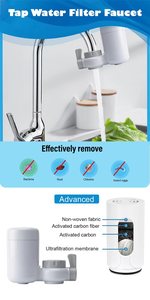 Sistema di montaggio <span class=keywords><strong>rubinetto</strong></span> cromato per filtro <span class=keywords><strong>acqua</strong></span> e installazione cucina, recensione rubinetti con filtro <span class=keywords><strong>acqua</strong></span> e depuratori d'<span class=keywords><strong>acqua</strong></span> - Product Image 2