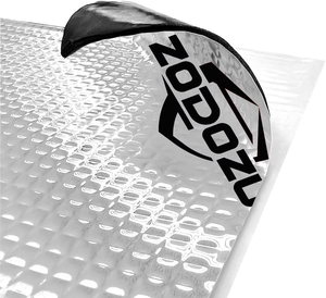 Tapis insonorisant pour voiture 80 mil, matériau d'isolation phonique et d'amortissement des vibrations en butyl pour automobile (36 pieds carrés) - Product Image 2