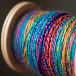 Filato Misto Fantasia Durevole all'Ingrosso per Appassionati <span class=keywords><strong>di</strong></span> Fai-da-Te, Filato in Poliestere e Cotone Ring Spun per Abbigliamento e Accessori - Product Image 4
