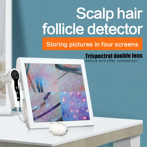 เครื่องวิเคราะห์รูขุมขนและหนังศีรษะ HD 2025เครื่องวิเคราะห์เส้นผมเครื่องวิเคราะห์หนังศีรษะสำหรับสปาผม - Product Image 3