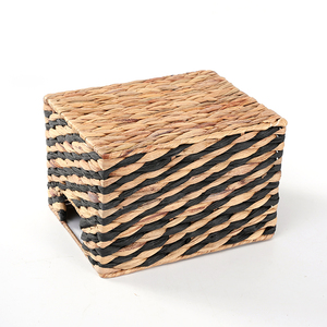 Panier <span class=keywords><strong>en</strong></span> <span class=keywords><strong>osier</strong></span>, cubes de rangement pour jouets, livres, vêtements (lot de 3) - Product Image 4
