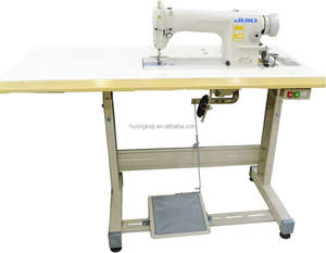Máquina de Coser Industrial de Pespunte Recto de Una Aguja <span class=keywords><strong>JUKI</strong></span> DDL-8700 Totalmente Nueva con Mesa para Camisetas - Product Image 1