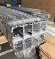Profilé en aluminium extrudé pour éclairage LED linéaire sur mesure pour éclairage intérieur