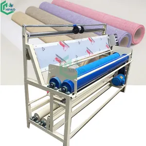 Automatic fabric cloth rolling winding inspection machine roll to roll fabric cutting printing machine