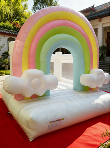 Château <span class=keywords><strong>gonflable</strong></span> à bulles avec pompe à air pour la <span class=keywords><strong>salle</strong></span> <span class=keywords><strong>de</strong></span> <span class=keywords><strong>jeux</strong></span> des enfants, en PVC écologique - Product Image 2