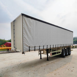 Semi-remorque Chitu 3 essieux, 60 tonnes, type fourgon fermé en acier, pour marchandises sèches, charge utile maximale de 70 000 kg, à vendre - Product Image 4