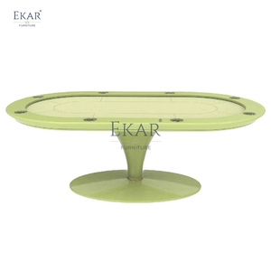 Table de <span class=keywords><strong>poker</strong></span> moderne du Texas avec surface en feutre et cadre en bois - Product Image 1