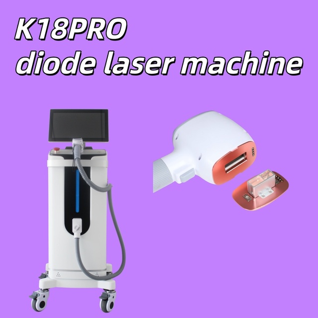 510K Approved Stationary Diode Laser Machine 808nm/1064nm Cooling System for Skin Rejuvenation Epilator Commercial Home Use