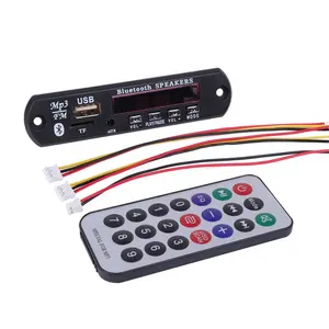 Placa decodificadora WMA para coche, Electrónica inteligente personalizada, USB, TF, Radio, Bluetooth, MP3, módulo de Audio inalámbrico de 12V, venta al por mayor de fábrica