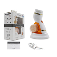 Offre Spéciale – Brosse Nettoyante Visage Électrique Rotative 4-en-1 Étanche pour Nettoyage en Profondeur et Exfoliation, Mini Brosse de Massage Facial 2-en-1