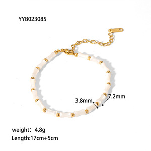 ชุดเครื่องประดับผู้หญิงดีไซน์ใหม่จาก New Dream Fashion ชุบทอง 14K สร้อยคอ ต่างหู แหวน สแตนเลส ทนทาน - Product Image 5