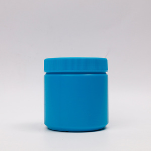Pot en plastique violet et noir de 500 ml (500 CC) en PEHD de qualité alimentaire pour suppléments, protéines de lactosérum en poudre, et autres poudres nutritionnelles - Product Image 2