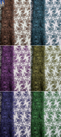 YX1016 échantillon brodé Tulle tissu en 7 jours Polyester fleur motif broderie pas cher maille tissu vêtements personnalisés