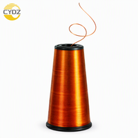 Fil magnétique en aluminium cuivré émaillé CCA résistant aux chocs 0,7 mm Classe H 180°C RoHS pour moteur d'outil électrique meuleuse d'angle
