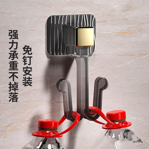 ที่แขวนติดผนังรูปทรงสี่เหลี่ยมสำหรับครอบครัว แข็งแรง ทนทาน ใช้ในห้องน้ำได้ - Product Image 1