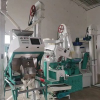 Machine d'enlèvement de balle de riz de paddy 30TPD/machine d'épluchage de balle de riz/fraiseuse automatique de décorticage de riz