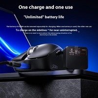 Souris de jeu sans fil AULA SC900 Pro, tri-mode, 8K PAW3395/3950 pour BT 400mAh, légère, 62g, accessoires pour joueurs PC, cadeaux