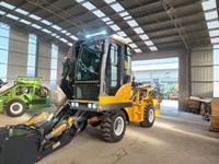 Bétonnière autochargeante de 2,6 m³ entièrement automatique, fonctionnement par une seule personne, camion malaxeur à béton mobile