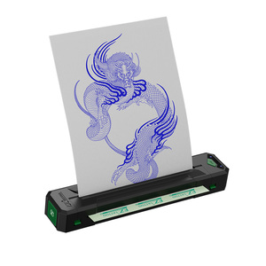 Venta al por mayor <span class=keywords><strong>EZ</strong></span> <span class=keywords><strong>Tattoo</strong></span> 20 hojas por bolsa de papel de transferencia de plantilla de tatuaje profesional de alta resolución - Product Image 4