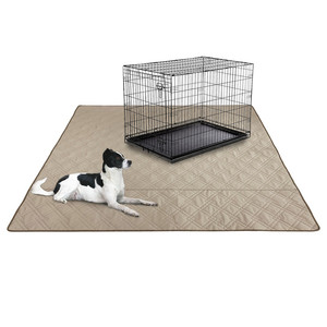 Thêm lớn 72 "x 72" 600D Oxford chống rách không thấm nước có thể giặt tái sử dụng Pet Dog chơi Crate PEE đào tạo playpen Pad tầng Mat - Product Image 6