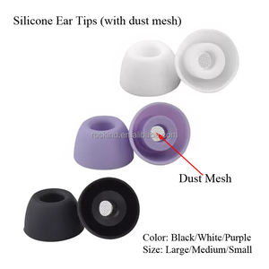 Funda Protectora de Silicona para Auriculares Samsung <span class=keywords><strong>Galaxy</strong></span> <span class=keywords><strong>Buds</strong></span> <span class=keywords><strong>2</strong></span> Pro, Almohadillas de Silicona Suave para Auriculares SM-R510 - Product Image 2