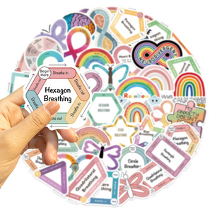 Custom Eco-Friendly Waterproof PVC <strong>Stickers</strong> UV <strong>Printed</strong> Customized Decorative <strong>Stickers</strong> Matte Varnishing <strong>DIY</strong> Home Decor Phone - Product Image 3