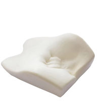 Haute qualité carré chaise de bureau coussin tricoté mousse à mémoire taille soutien oreiller pour voiture confortable Massage dos repos