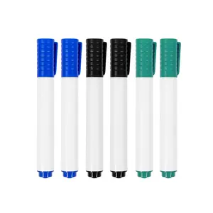 Wholesale Hot Selling Color Magnetic Markers Refill Ink Whiteboard Marker Pen With Eraser For Whiteboard