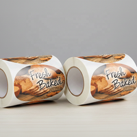 Stiker Label Kemasan Makanan Harga Pabrik Stiker Roti Label Pribadi Produk Makanan Stiker Kemasan Makanan Label Wadah